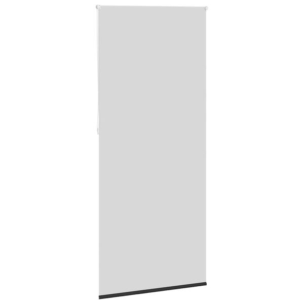 vidaXL Roletas su tamsinančiomis užuolaidomis, 104,4x230 cm, audinys, plotis 100 cm, juodos spalvos