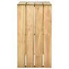 vidaXL Baro stalas, 100x60x110cm, impregnuota pu&scaron;ies mediena