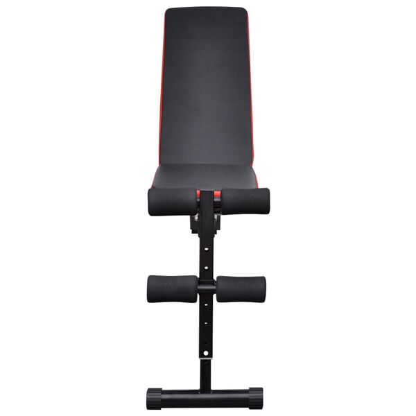 vidaXL Treniruočių suoliukas, atsilenkimams, regul., daugiafunkcinis