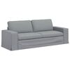 vidaXL Sofa 2 pcs &Scaron;viesiai pilka 182 x 80 x 82 cm audinys