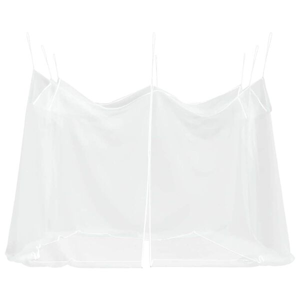 vidaXL Lauko tinklelis nuo uodų, 220 tinklo, baltas, 300x300x250 cm