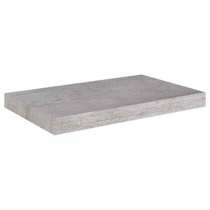 vidaXL Pakabinama sieninė lentyna, betono pilka, 50x23,5x3,8cm, MDF