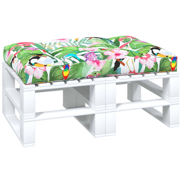 vidaXL Paletės pagalvėlė, įvairių spalvų, 120x80x12cm, audinys