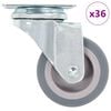 vidaXL Pasukami ratukai, 36 vnt., 50mm (3x143434)