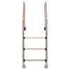 vidaXL Baseino kopėtėlės, 120 cm, nerūdijantis plienas 304, 3 pakopų