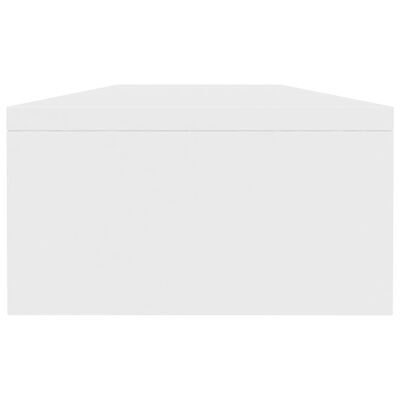 vidaXL Monitoriaus stovas, baltos spalvos, 100x24x13 cm, MDP