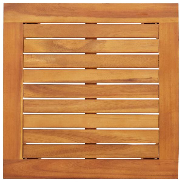 vidaXL Sodo Sofų Rinkinys 3 pcs Ruda Akacijos medienos masyvas