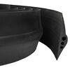 vidaXL Garažo Grindų Sandariklis Juoda 75 x 12 mm 4,5 m EPDM guma