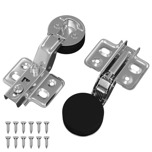 vidaXL Vyrius 2 pcs Sidabro 35 mm Geležis