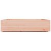vidaXL Sodo lovelis, 100x100x26,5cm, douglas eglės medienos masyvas