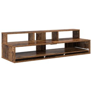 vidaXL Studijos stalas Sendintos medienos 110 x 42,5 x 36 cm