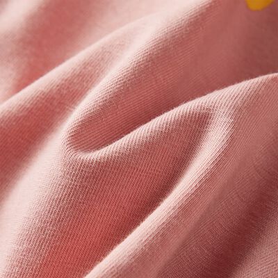 Vaikiški marškinėliai ilgomis rankovėmis, šviesiai rožiniai, 92 dydžio