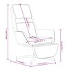 vidaXL Poilsio kėdė su pakoja, rožinės spalvos, aksomas