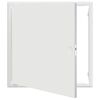 vidaXL Prieigos skydas Balta 63 x 63 x 3 cm Plienas