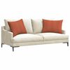 vidaXL Sofa Pagalvės 2 pcs Raudona oranžinė 70 x 50 cm