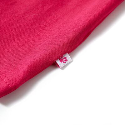 Vaikiški marškinėliai, ryškiai rožinės spalvos, 92 dydžio