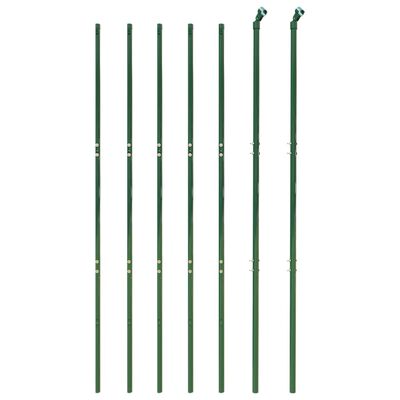 vidaXL Tinklinė tvora, žalios spalvos, 1,8x10m