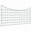 vidaXL Tvenkinio tvoros rinkinys 5 vnt. 100 x 50 cm Plienas Žalia