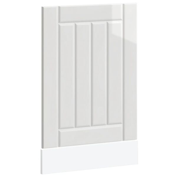 vidaXL indaplovės skydelis "Lucca" Itin blizgus baltas