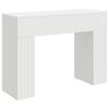 vidaXL Kavos staliukas Balta 102 x 35 x 75 cm Apdirbta mediena