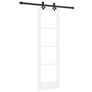 vidaXL Slankios durys Balta 61 x 198,5 cm