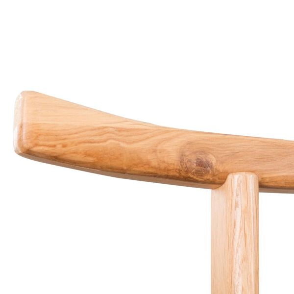 vidaXL Drabužių kabykla, ąžuolo medienos masyvas, 125x150cm