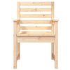 vidaXL Sodo kėdės, 2vnt., 60x48x91cm, pu&scaron;ies medienos masyvas