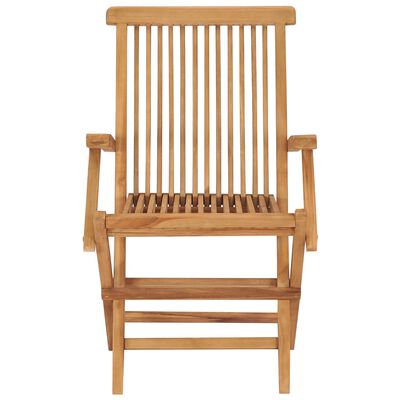 vidaXL Sodo kėdės su pagalvėlėmis, 4vnt., tikmedžio medienos masyvas