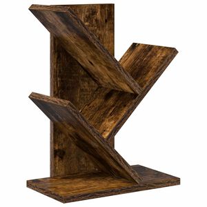 vidaXL Medinė knygų lentyna 3 auk&scaron;tų 30 x 18 x 40 cm Apdirbta mediena