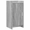 vidaXL Kabalas Pilka Sonoma 40 x 36 x 80 cm Apdirbta mediena