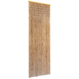 vidaXL Tinklelis nuo vabzdžių kemperio durims, bambukas, 56x185cm