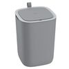 EKO Smart &Scaron;iuk&scaron;liadėžė su jutikliu Morandi, pilkos spalvos, 12l