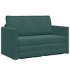 vidaXL Sofa lova Tamsiai žalia 124 x 71 x 78 cm Aksomas