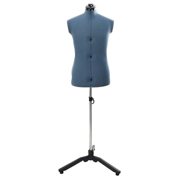 vidaXL Reguliuojama suknių forma moterims Mėlyna 37.5-45.5 colių