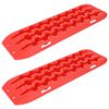 vidaXL Traukos lenta 2 vnt. Raudona 106 x 30,5 x 7 cm