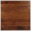 vidaXL Stalvir&scaron;is, 90x90x2,5 cm, kvadratinis, perdirbtos medienos masyvas