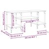 vidaXL Televizoriaus spintelė, pilka ąžuolo, 102x35x45,5cm, mediena