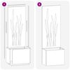 vidaXL Sodo privatumo ekranas &bdquo;Fretwork&ldquo; Balta 50 x 140 cm