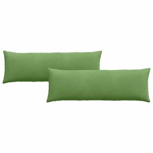 vidaXL Sofa Pagalvės 2 pcs &Scaron;viesiai žalia 120 x 40 cm
