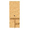 vidaXL Terariumas Ruda 50 x 50 x 130 cm OSB
