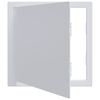 vidaXL Prieigos panelės Balta 30 x 30 cm ABS plastikas