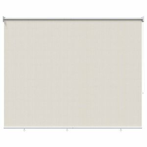 vidaXL Lauko roletas, 145 (plotis) x 230 (auk&scaron;tis) cm, kreminės spalvos