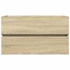 vidaXL Spintelė praustuvui, sonoma ąžuolo spalvos, 80x38,5x45cm, MDP