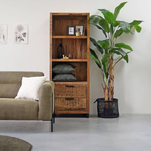 LABEL51 Kilimas Jute, chaki spalvos, 180x180cm, apskritas, XXL