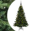 vidaXL Dirbtinė kalėdinė eglutė su rutuliuku 120 cm 150 LED