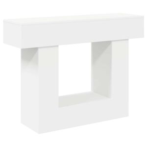 vidaXL Baltas 101 x 30 x 74 cm