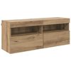 vidaXL TV sieninė spintelė 100 x 30 x 40 cm Amatininkų ąžuolas