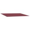 vidaXL Markizės pakaitinis audinys Bordo raudona 350 x 200 cm