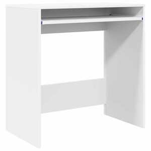 vidaXL Stalas Balta Apdirbta mediena 77,5 x 43 x 79 cm