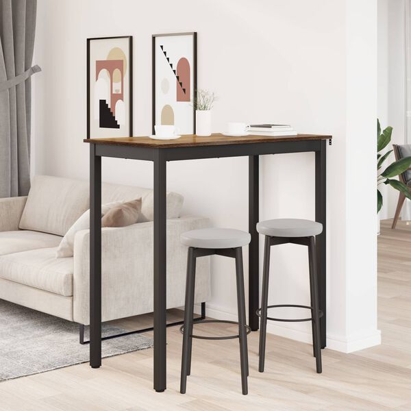 vidaXL Valgomieji stalai Apdirbta mediena